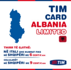 TIM SIM Card ALBANIA Limited